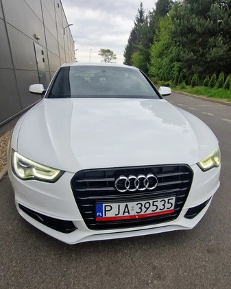 Audi A5 cena 87777 przebieg: 88000, rok produkcji 2014 z Jarocin małe 254